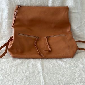 Gianni Chiarini leather backpack. Made in Italy.